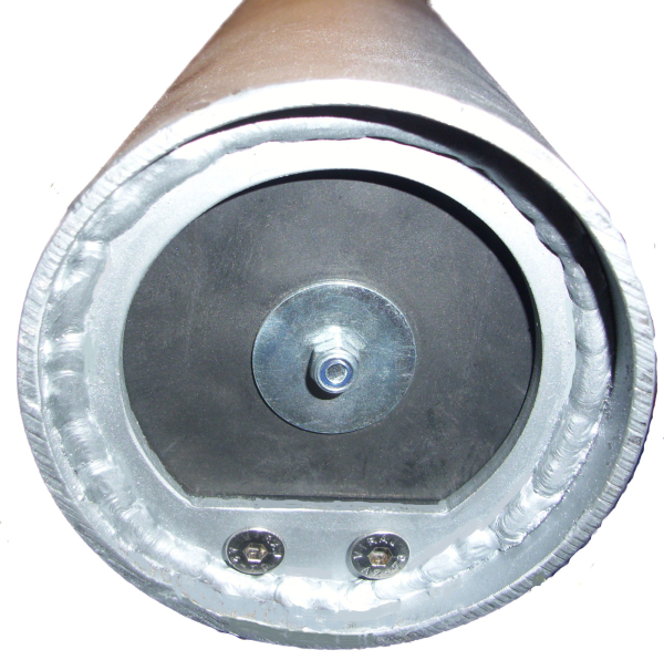 Komplettset - Plunscher 108 mm / Holzzange DN 150 / Ersatzdichtung